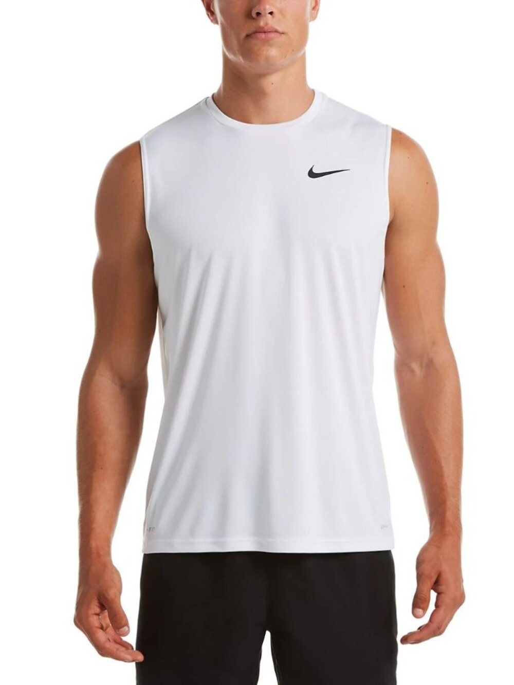 Nike Swim Sleeveless Hydroguard Rash Guard NESSA585-100 Men's XL New with Tags